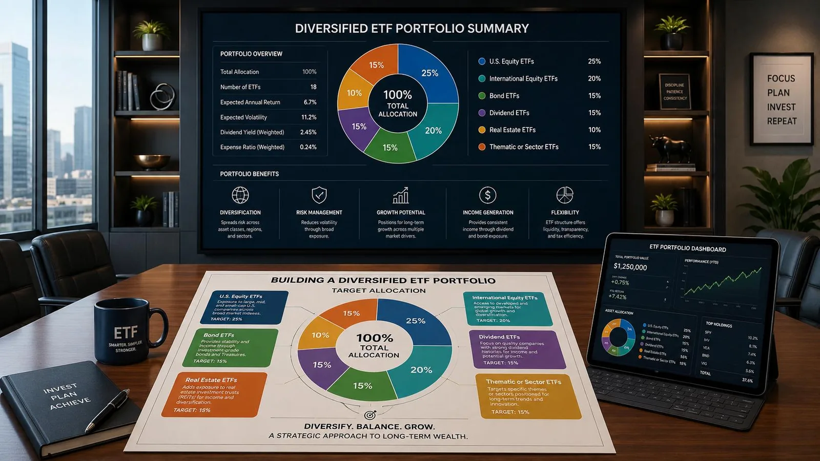 Diversified investment portfolio
